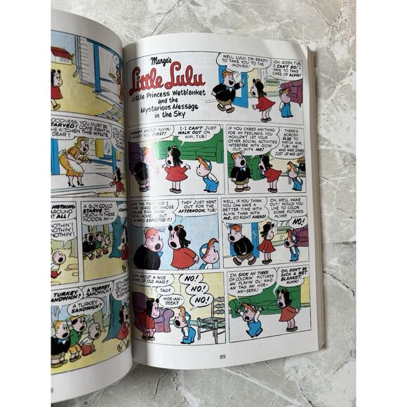 LITTLE LULU VOLUME 25: THE BURGLAR-PROOF CLUBHOUSE AND By John Stanley - Picture 3 of 6
